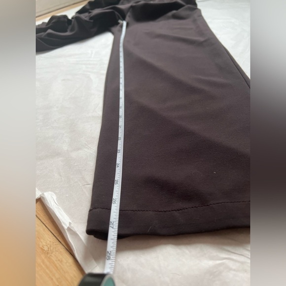 Snidel Long Sleeve All-In-One Straight Leg Belted Size 0 Brown Jumpsuit Romper - Picture 5 of 9